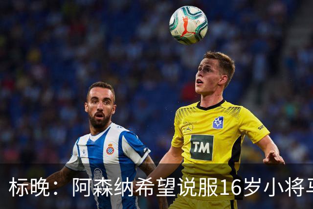 标晚：阿森纳希望说服16岁小将马丁留下